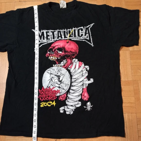 Vintage Metallica 2004 Tour Tshirt XL